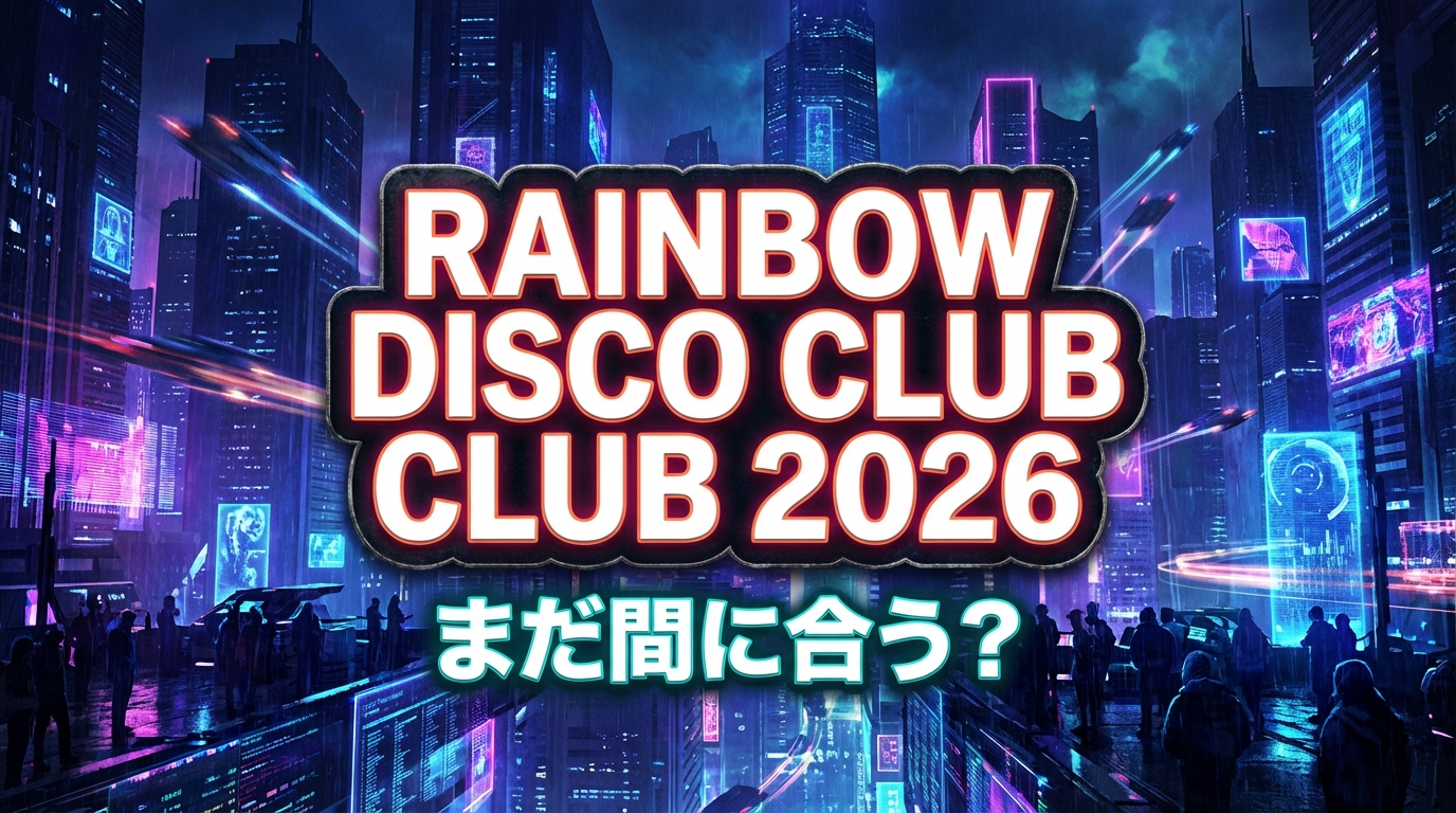 Rainbow Disco Club 2026、まだ間に合う？