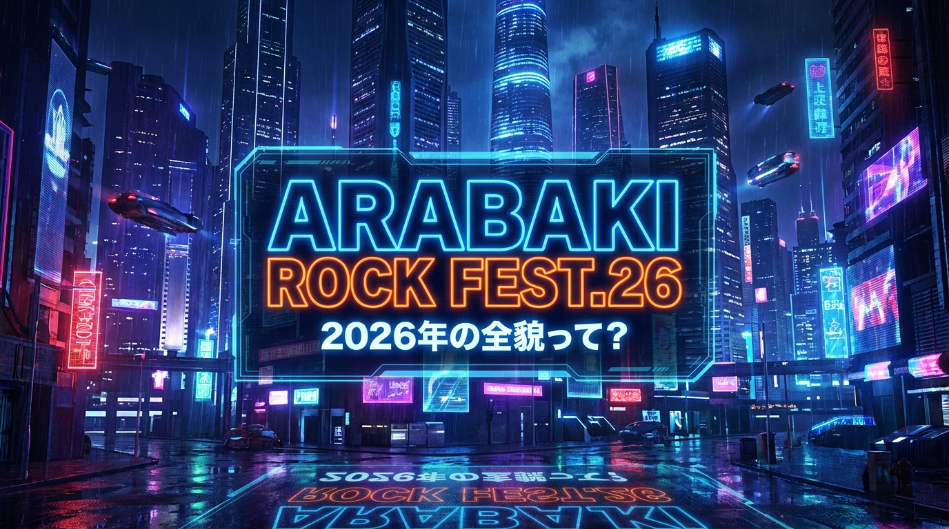 ARABAKI ROCK FEST.26、2026年の全貌って？