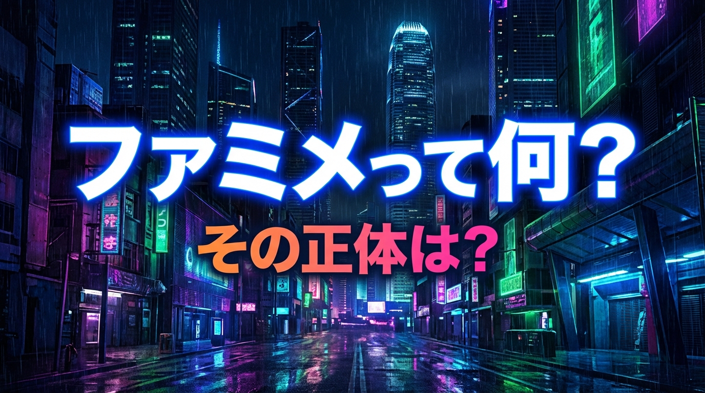 ファミメって何?その正体は?