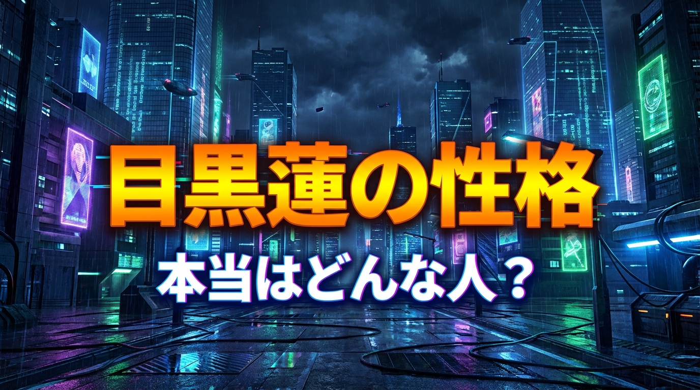 目黒蓮の性格って、本当はどんな人？