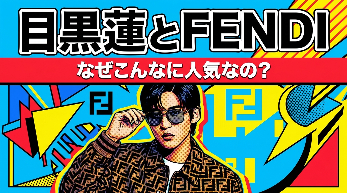 目黒蓮とFENDI、なぜこんなに人気なの？