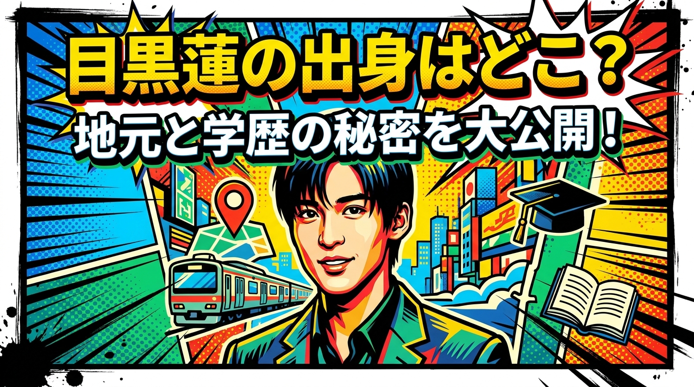 目黒蓮の出身はどこ？地元と学歴の秘密を大公開！