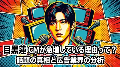 目黒蓮 CMが急増している理由って？