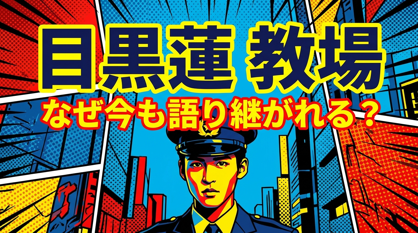 「目黒蓮 教場」なぜ今も語り継がれる？