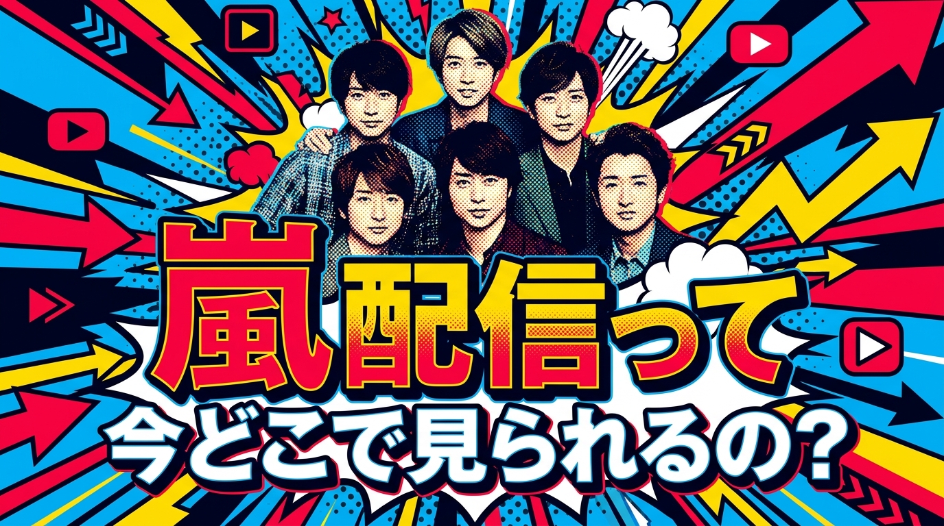 嵐 配信って、今どこで見られるの？