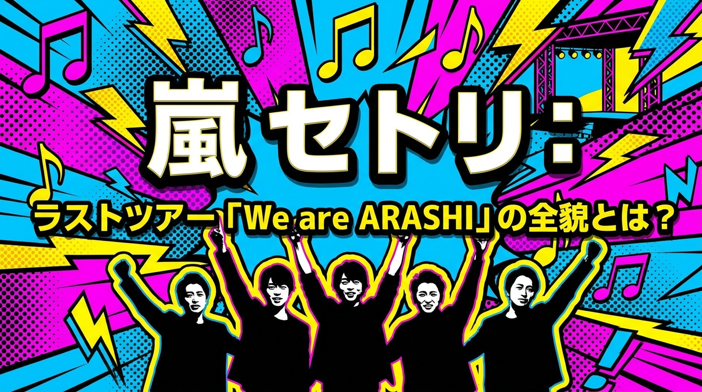 嵐 セトリ：ラストツアー「We are ARASHI」の全貌とは？