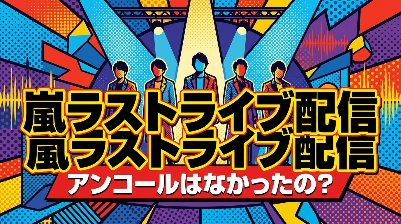 嵐ラストライブ配信、アンコールはなかったの?