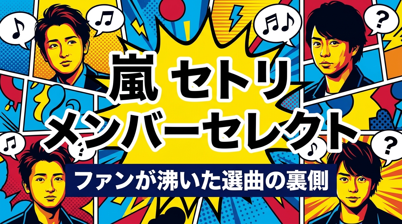 嵐 セトリ メンバーセレクトってどんな企画？ファンが沸いた選曲の裏側