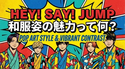 Hey! Say! JUMP和服姿の魅力って何？