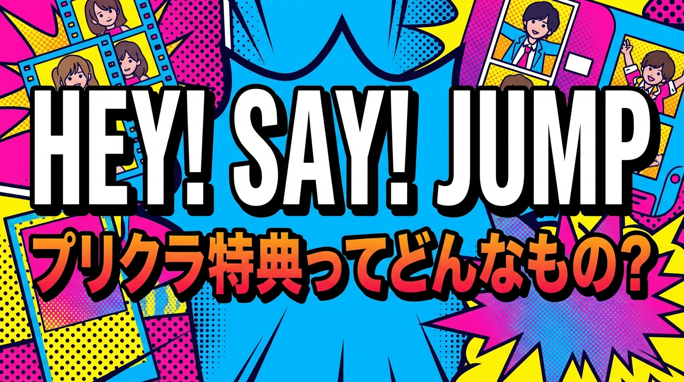 Hey! Say! JUMP プリクラ特典ってどんなもの？