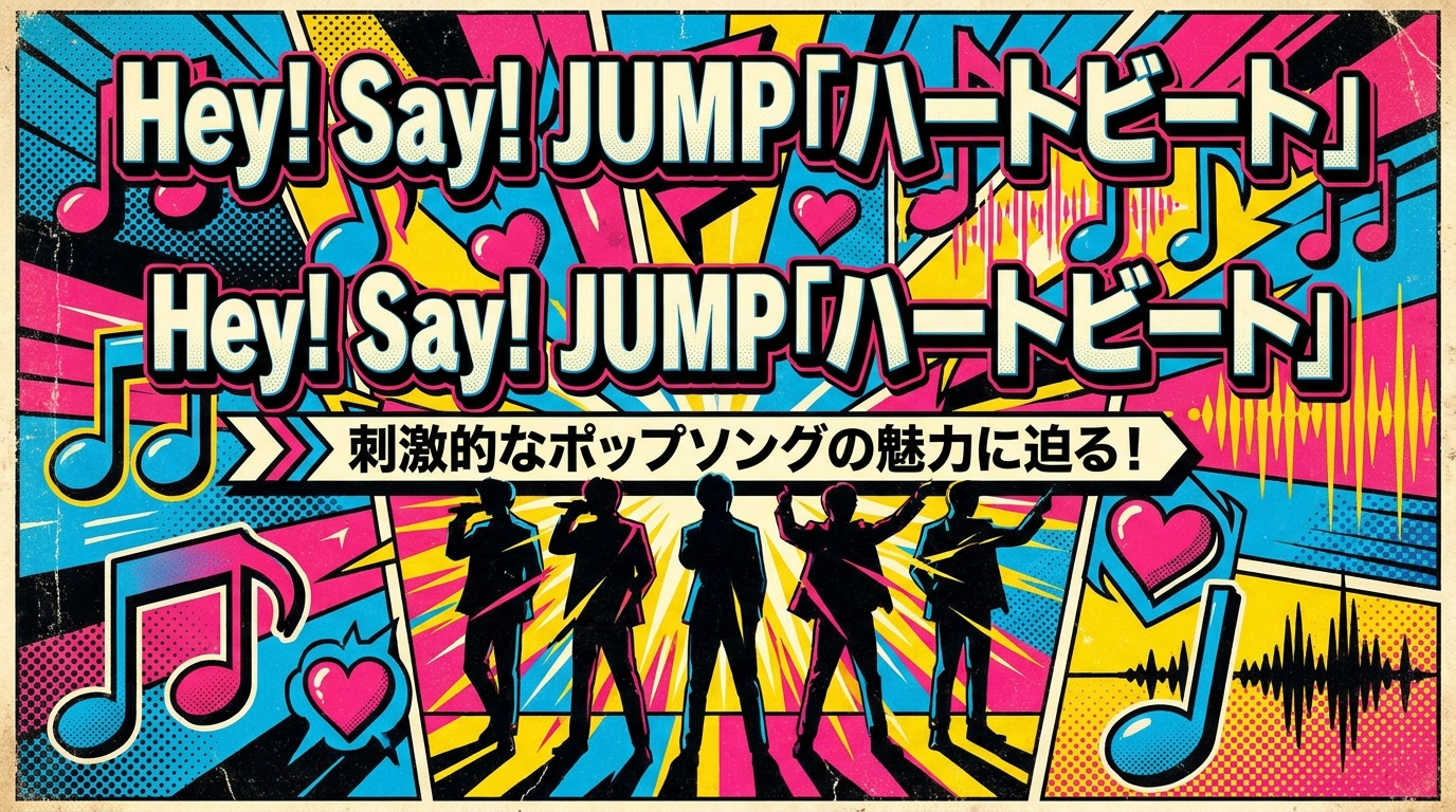 Hey! Say! JUMP「ハートビート」ってどんな曲？刺激的なポップソングの魅力に迫る！
