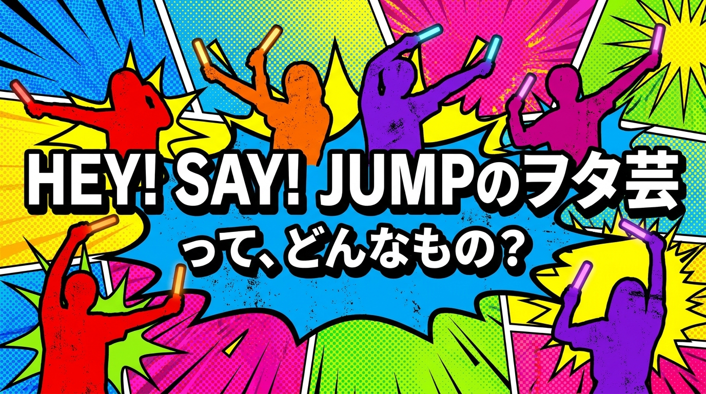 Hey! Say! JUMPのヲタ芸って、どんなもの?