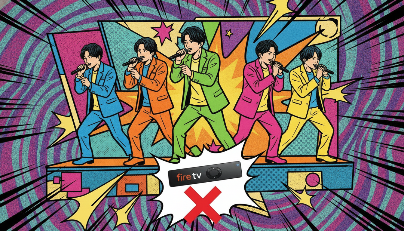 嵐ライブ配信、一般チケットはFire TV Stick単体での視聴は非対応なんです！