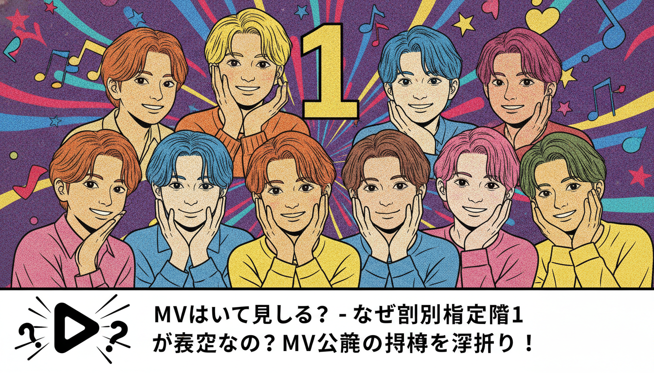 なぜ初回限定盤1が最速なの？MV公開の背景を深掘り！